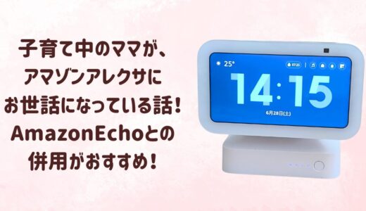 子育て中のママが、アマゾンアレクサにお世話になっている話！AmazonEchoとの併用がおすすめ！